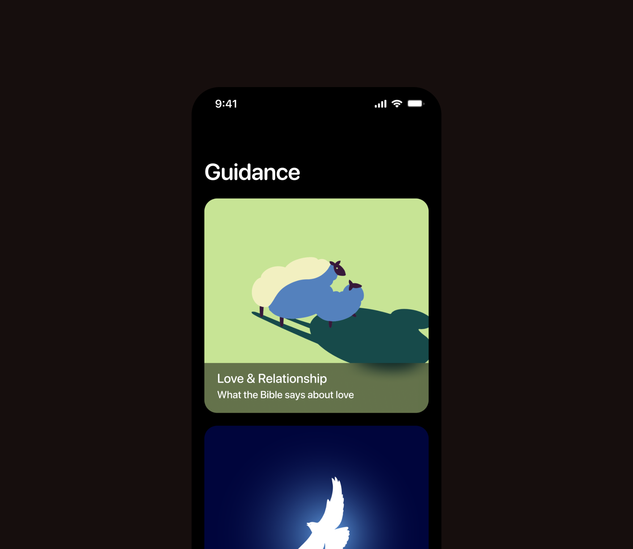Eluven guidance screen